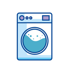 Canvas Print - washing machine appliance