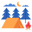 © chattapat - camping icon