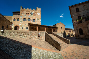 Canvas Print - Certaldo, Florence - Tuscany, Italy