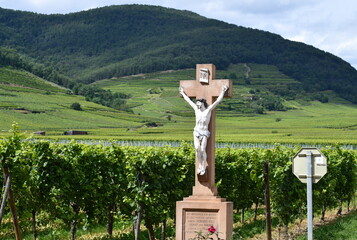 Poster - alsace...les routes du vin