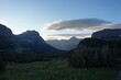 Sunrise at Glacier National Park