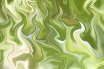 Poster - Abstract green liquid marble background with green texture for design.