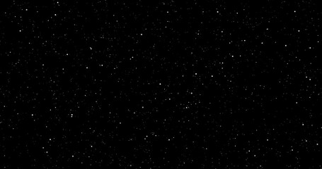 Wall Mural - space, galaxy, dark blue background, starry sky stars fly blur, the background