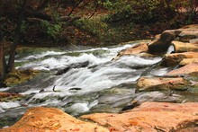 Mountain Creek In Fall