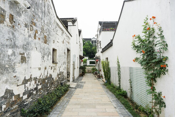  Ancient architecture of Qingguo Lane, Changzhou, Jiangsu Province, China