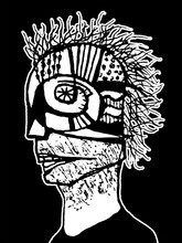 Cyber Punk Portrait Illustration