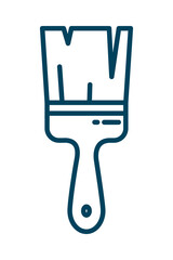 Wall Mural - paint brush icon