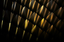 Metal Scales Background Design For Website, Poster, Brand Identity. Premium Gradient Background. Abstract Dragon Scales.