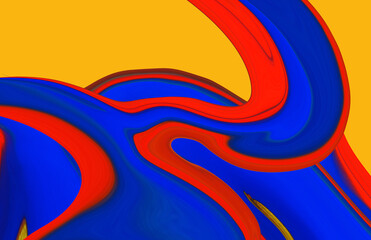 Wall Mural - Creative painting colorful abstract on background, Color gradient background design
