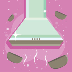 Poster - kitchen extractor appliance