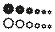 © Vitaly - Machine gears set. Vector icon cogwheel collection