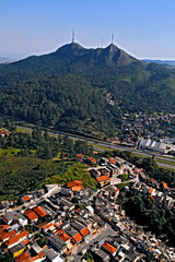 Wall Mural - Vista aérea do Pico do Jaraguá. São Paulo