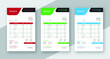 © Sadhin - Invoice modern business Design eps