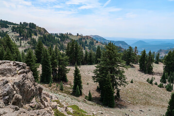 Wall Mural - Lassen Volcanic National Park, California USA