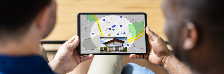 Aufkleber - Online Real Estate Search