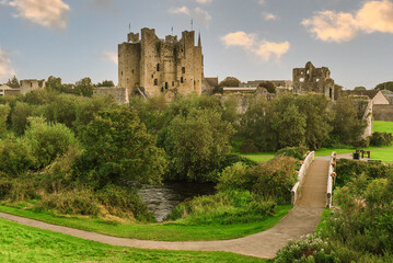 Wall Mural - trim castle in beautiful ireland