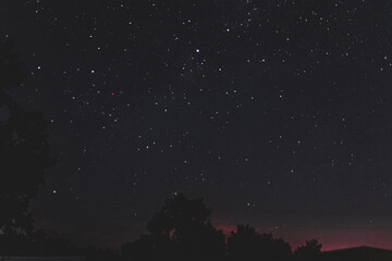 starry night sky