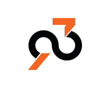 The Logo Combination Of The Numbers Nine And Three Combined With The Infinity Symbol In The Middle