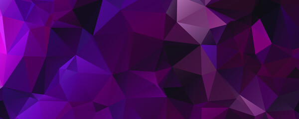 Abstract Color Polygon Background Design, Abstract Geometric Origami Style With Gradient