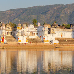 The Oasis of Pushkar in the State of Rajasthan, India