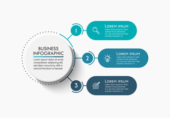 Wall Mural - Business data visualization. timeline infographic icons designed for abstract background template milestone element modern diagram process technology digital marketing data presentation chart Vector