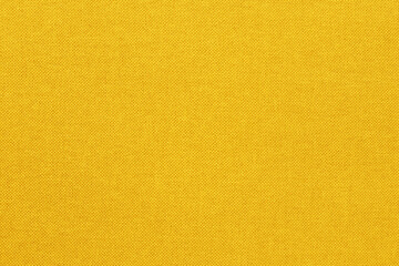Wall Mural - Yellow linen fabric texture background, seamless pattern of natural textile.