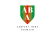 ABA shield creative latter logo victor
