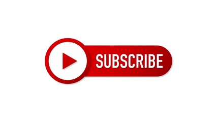 Aufkleber - subscribe button icon. motion graphics. business concept subscribe pictogram.