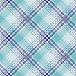Blue argyle tartan plaid. Scottish pattern fabric swatch. 