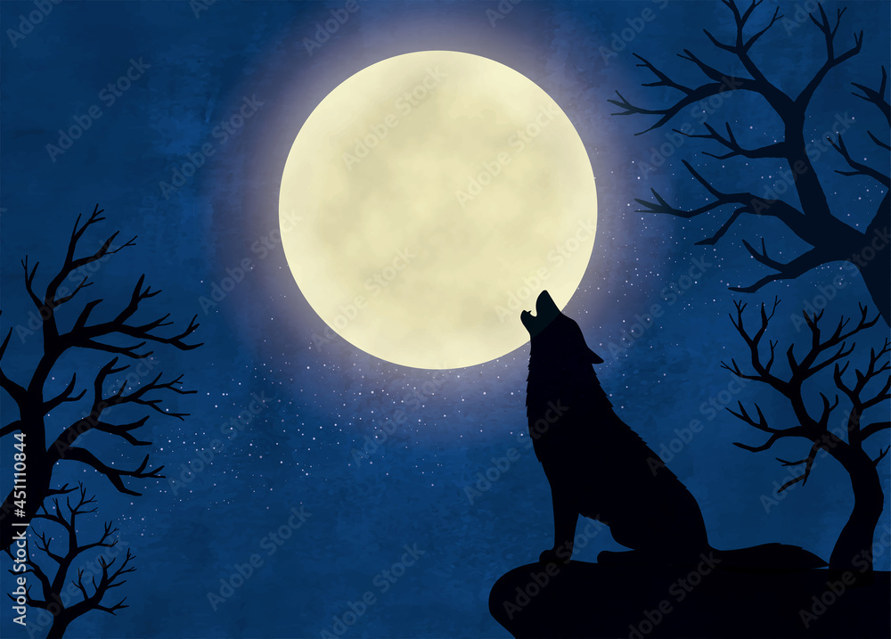 大切な人へのギフト探し アートプリント 遠吠えする狼 マジック ザ ギャザリング Talentrecruitments Com