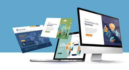 Wall Mural - references webdesign
