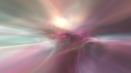 Poster - colorful cosmos nebula light seamless looping animation background. concept science.