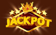 Slot machine wins the jackpot. 777 Big win concept. Casino jackpot.