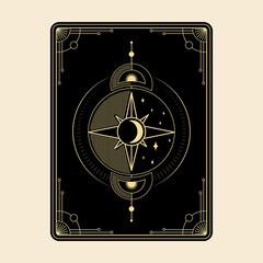 collection set of magical tarot cards esoteric occult boho spiritual reader witchcraft magic crystal