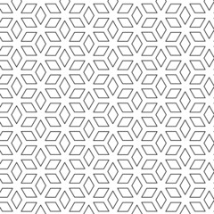 seamless geometric pattern with diamond shape