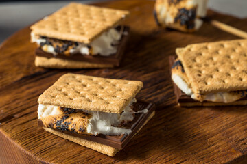 Sticker - Sweet Marshmallow and Chocolate Smores