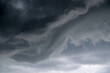 © Lushchikov Valeriy - Storm hurricane blue leaden torn clouds on the horizon