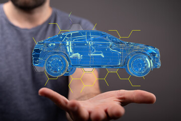 Poster - autonomous online car sharing service controlled