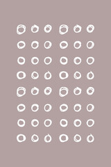 Aufkleber - Abstract simple pattern background for scrapbook cover or t shirt print