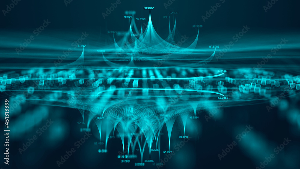 Blockchain technology deFi decentralized finance with secure digital network for crypto currencies bitcoin financial cloud computing and money records