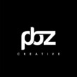 © makrufi - PBZ Letter Initial Logo Design Template Vector Illustration