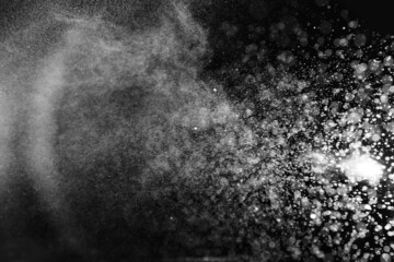 Wall Mural - macro shot of mist in the air