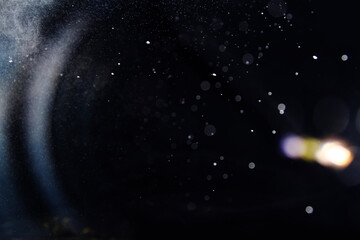 Wall Mural - macro shot of mist in the air