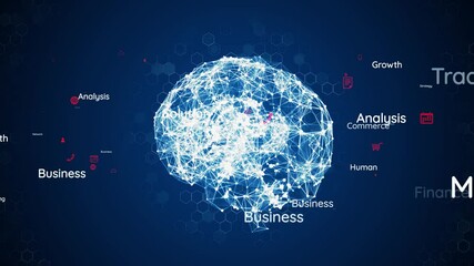 Aufkleber - AI　人工知能