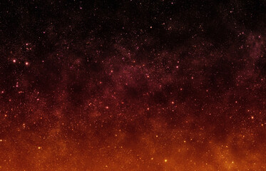 Wall Mural - starry sky - elements of this image furnished by nasa