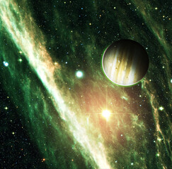 Wall Mural - gorgeous galaxy - elements of this image furnished by nasa