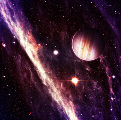 Wall Mural - gorgeous galaxy - elements of this image furnished by nasa