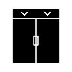 Sticker - Unique Elevator Vector Glyph Icon