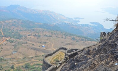 Wall Mural - 18th century, Lohagad Fort ,pune ,Maharashtra ,India