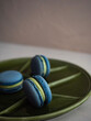 colorful macaroons on the table